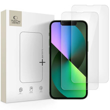 Karastatud kaitseklaas Tech-Protect Glass Fit+, Apple iPhone 13 mini, 2tk, läbipaistev