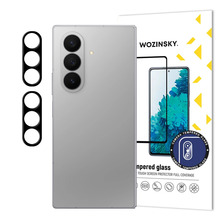 Kaamera kaitseklaas Wozinsky Full Camera Glass, Samsung Galaxy Z Fold 7, must, 2 tk komplektis