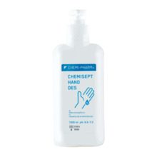 Käte desinfitseerimisgeel Chemi-Pharm Chemisept, 1 L