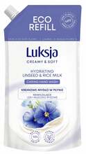 Vedelseep Luksja Linseed & Rice Milk, 400 ml