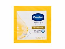 Seep Vaseline Healthy Plus Bar Soap Total Moisture, 3 x 75 g