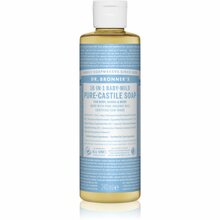Universaalne vedelseep Dr. Bronner’s Baby-Mild, lõhnatu, 240 ml