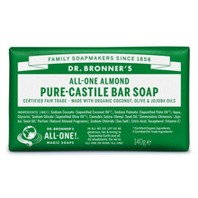 Ökoloogiline tahke seep Dr. Bronner's Almond, 140 g