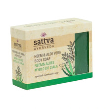 Seep Sattva Ayurveda neemipuu ja aaloega Neem - Aloe Vera, 125 g