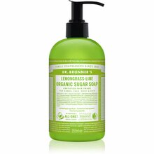 Suhkruseep Dr. Bronner's Lemongrass-Lime, ökoloogiline, 355 ml