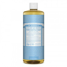 Ökoloogiline vedelseep Dr. Bronner's Baby-Mild, lõhnatu, 945 ml