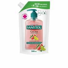 Kreemseebi täitepakend Sanytol Cocina, roosa greip/lubi, 500 ml