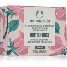 Puhastav seep The Body Shop British Rose Cleansing Bar, 100 g