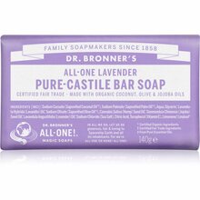 Tahke seep Dr. Bronner’s Lavender, ökoloogiline, 140 g