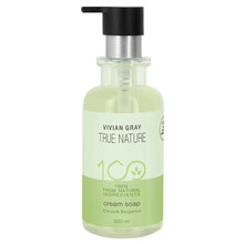 Kreemjas vedelseep Vivian Gray True Nature Citrus & Bergamot, 300 ml