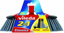 Põrandahari Vileda Universal Classica 2in1, must, ilma varreta