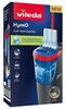 Põrandamopp Vileda H2PRO Flat Mop System, must/punane, 1200 ml