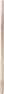 Puidust harjavars York 91210 LUX, 120 cm, helepruun