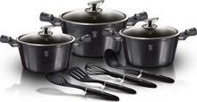 Potikomplekt Berlinger Haus Metallic Line CARBON PRO, 10-osaline