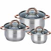 Pottide komplekt King Hoff KH-1761, 3 tk
