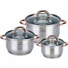 Pottide komplekt King Hoff KH-1761, 3 tk