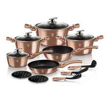 Potikomplekt Berlinger Haus Metallic line Gold Edition BH-1224N, 15-osaline, roosakuldne