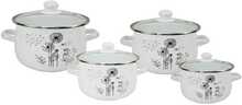 Pottide komplekt Domik DO-9324, 8 osa