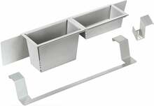 Valamu tarvikute komplekt Deante Magnetic ZZMK011O, roostevaba teras