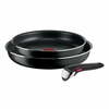 Nõudekomplekt Tefal Ingenio Easy Cook & Clean Black, 3 tk