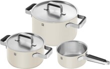 Potikomplekt Zwilling Pure, 3 tk, kreem