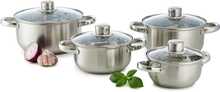 Pottide komplekt Domotti Belly, 8 tk