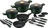 Potikomplekt Berlinger Haus Emerald Collection BH/7043, 17-osaline