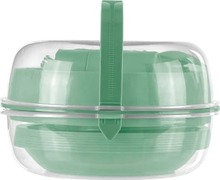 Kempingu nõudekomplekt Curver 262888, 33 tk, sinine