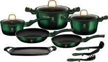 Titanium pottide komplekt Berlinger Haus BH-6066 Emerald, 12-osaline