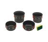 Pottide komplekt Cattara Cook, must, 5 tk