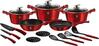 Pottide komplekt Berlinger Haus Metallic Line BH-6162, 17-osaline