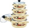 Pottide komplekt Klausberg KB-7170-BG, 10-osaline