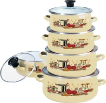 Pottide komplekt Klausberg KB-7170-BG, 10-osaline
