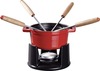 Fondüü komplekt Staub Mini 10 cm, punane