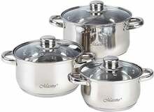 Pottide komplekt Maestro MR-2020-6M, 6 tk