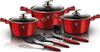 Potikomplekt Berlinger Haus BH-6150 Burgundy, 10 tk