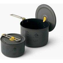 Pottide komplekt Sea To Summit Frontier, 3 L, must, roostevaba teras