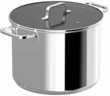 Pott klaasist kaanega Berghoff Helix, 10 L, 26 cm