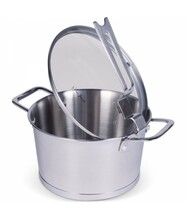 Roostevabast terasest pott Lamart Conic LT1273, 2,4 L, 18 cm