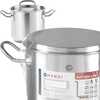 Kõrge pott kaanega Hendi Kitchen Line, 9 L, 240x200 mm