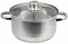Roostevabast terasest pott Domotti Santo, 1,6 L, 16 cm