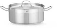 Madal pott kaanega Hendi Profi Line, 7,5 L, 280x120 mm