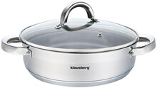 Roostevabast terasest pott Klausberg KB-7172, 3,5 L, 24 cm