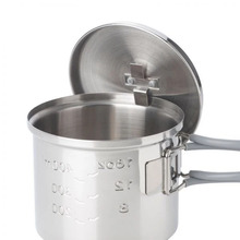 Matkapott Esbit PT625ST, 625 ml, hall