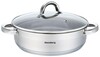 Roostevabast terasest pott Klausberg KB-7174, 6 L, 28 cm