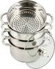 Roostevabast terasest aurupottide komplekt King Hoff KH-3317, 5-osaline, 2,5 L, 18 cm