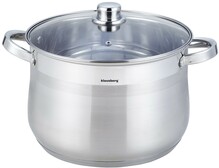 Roostevabast terasest pott Klausberg KB-7164, 10,7 L, 26 cm