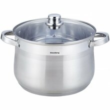 Roostevabast terasest pott Klausberg KB-7166, 16 L, 30 cm