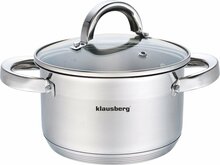Roostevabast terasest pott Klausberg KB-7121, 1 L, 14 cm