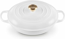 Malmpott Le Creuset Gourmet Signature, 30 cm, 3.5 L, valge